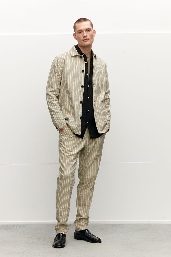 The Goodpeople Jelin Jackets Off White Black Größe: S | Leichte Jacken Outlet | Herren | Schwarz