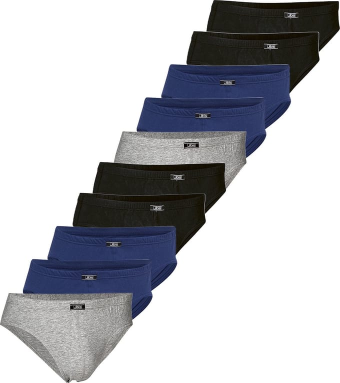 JBS Heren slip / onderbroek 10 pack Cotton