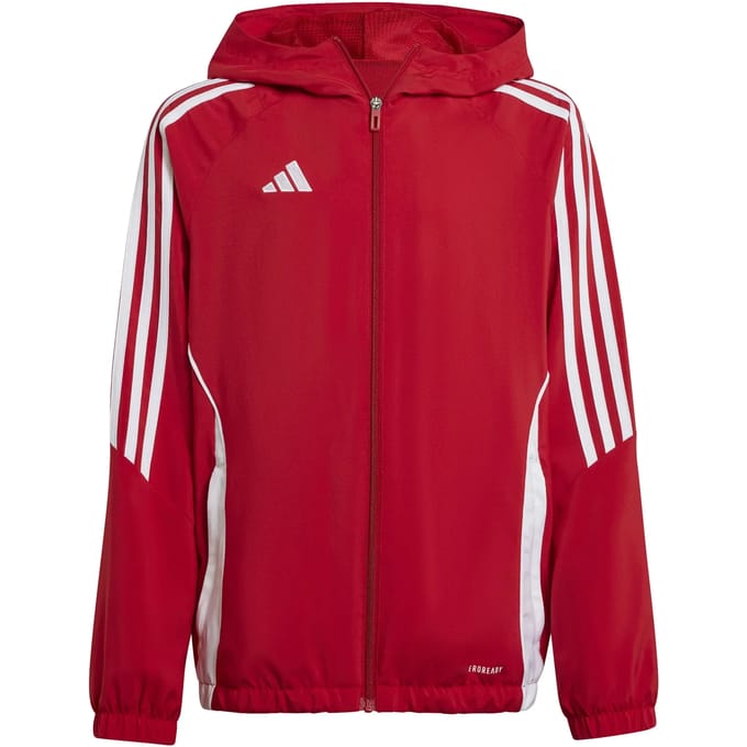 adidas Jas Kinderen Tiro 24 Rood - Maat 128cm