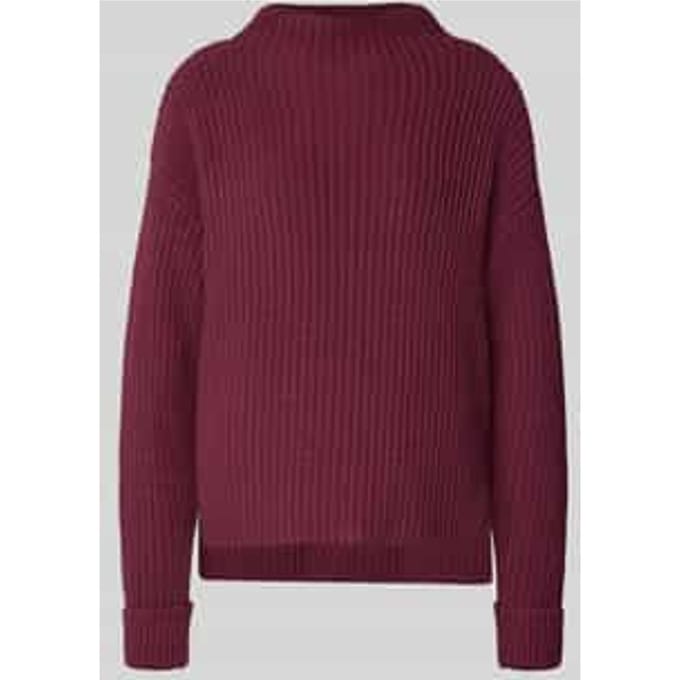 Regular fit gebreide pullover van katoenmix, model 'SELMA'