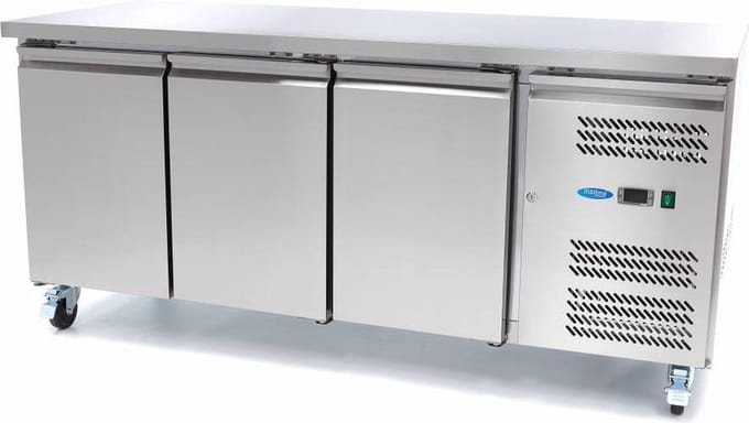 Koelwerkbank - 465 L - 180 cm - 3 Deuren