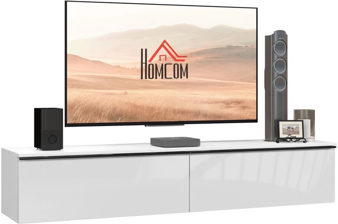 HOMCOM-TV-meubel-160x35x30cm-spaanplaat-wit