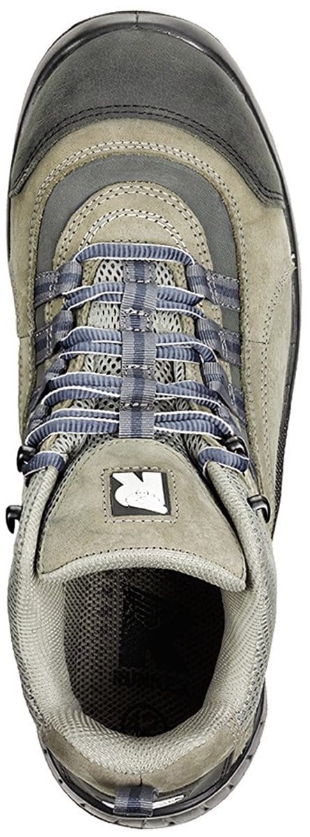 RUNNEX S2-veiligheidsitsschnürs-diepte TeamStar Zwart/Grijs/Blauw