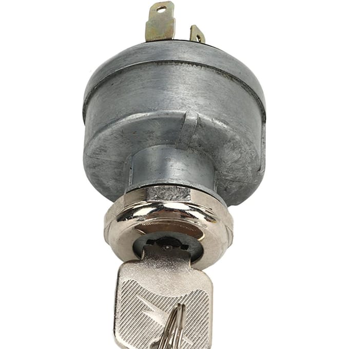 Startschakelaar 379902 2035830 met 2 Sleutels Vervanging voor Caterpillar Heftrucks gray