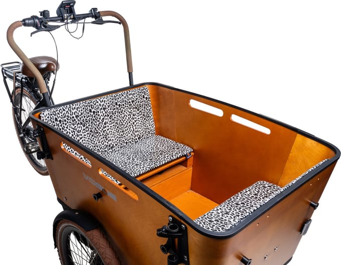 Kussenset Leopard (ALLEEN) geschikt voor Vogue Carry 3 - Qiewie