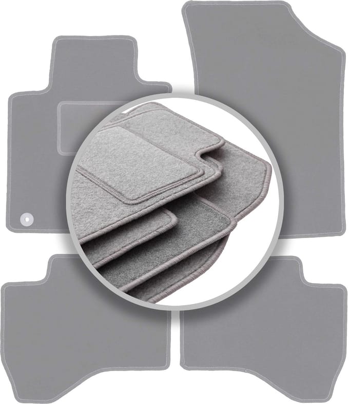Automatten asgrijs voor: Citroen C1 II hatchback (2014-)