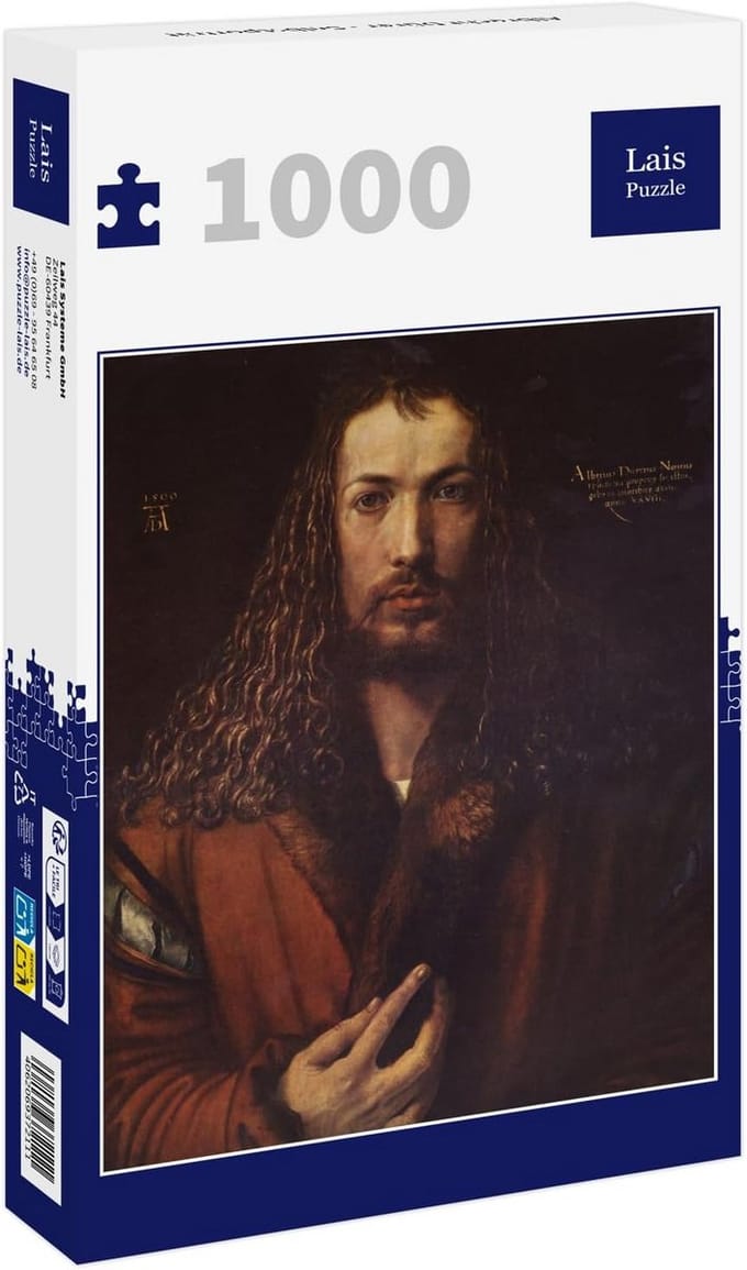 Puzzel 1000 Stukken Meesterwerk Zelfportret van Albrecht Dürer