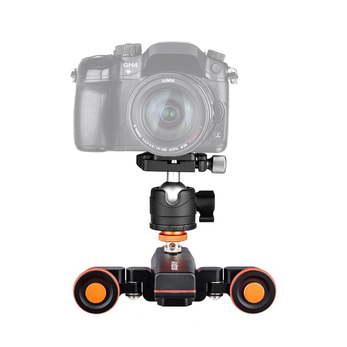 Dolly vidéo motorisé sans fil pour caméra L4 PRO pour Canon Nikon Sony noir