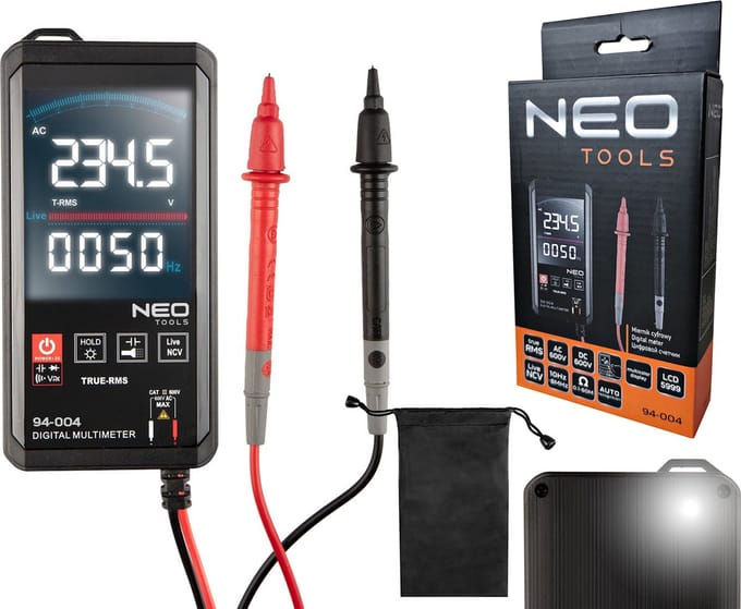 Neo-Tools Digitale Multimeter met Touchscreen (PRO)