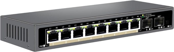 RWB® Internet Splitter - Netwerk Switch - Ethernet -