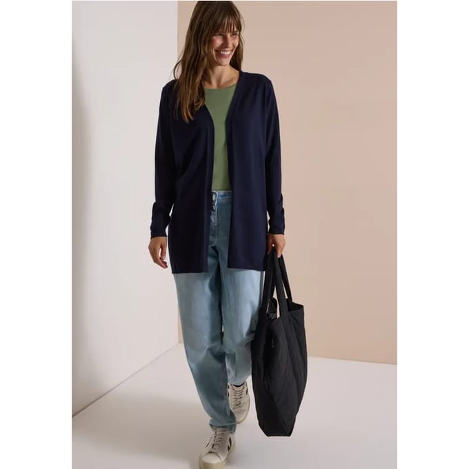 Lang openvallend vest
