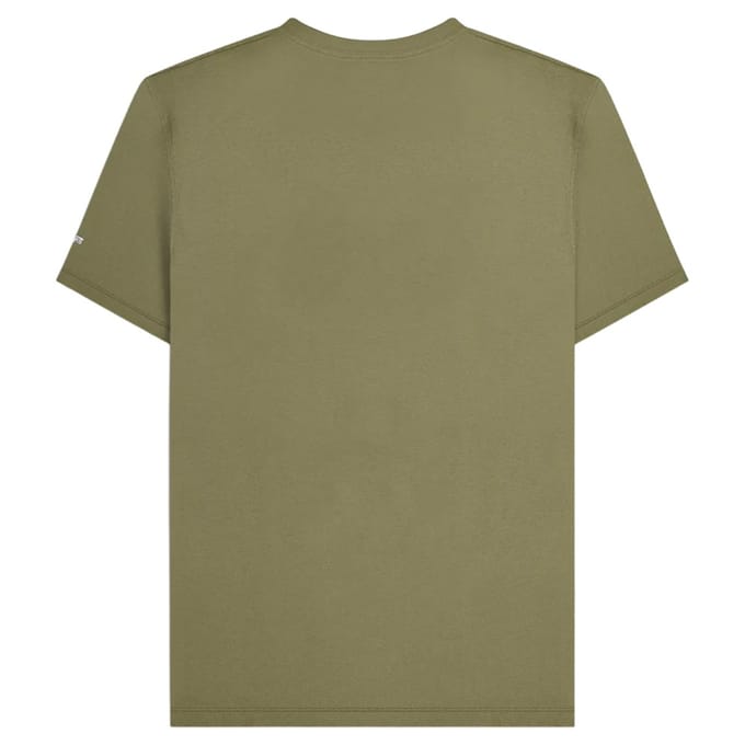 Lambretta Heren Vinyl Record T-Shirt (Khaki)