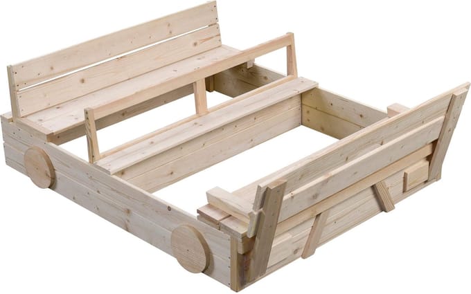 Swing King zandbak Auto 120x100x20cm - blank