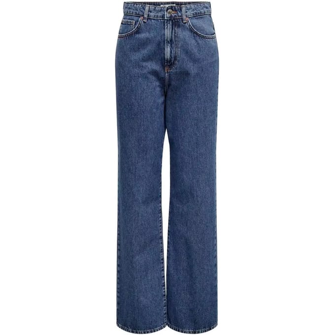 ONLY - ONLSILJE EX HW STR WIDE DOT729 DNM NOOS - Dames - Jeans