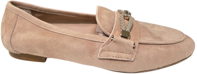 Gianluca Pisati Trecy Camoscio Deserto Instappers Beige Suede Dames - Beige - 36