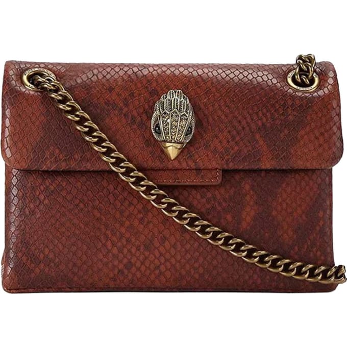 Kurt Geiger London Leather Mini Kensington Schoudertassen Dames - Bruin - Maat ONESIZE