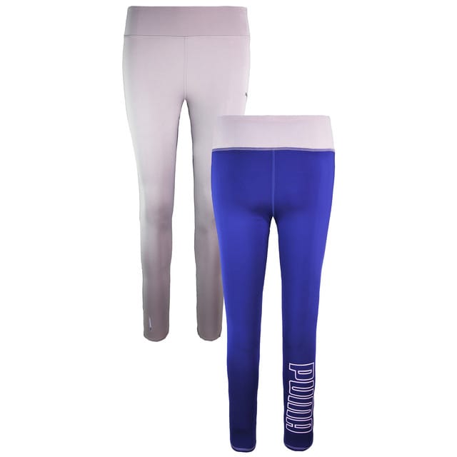 Puma Dry Cell Strakke Hardlooplegging Lila Blauw Dames Legging 519991 01