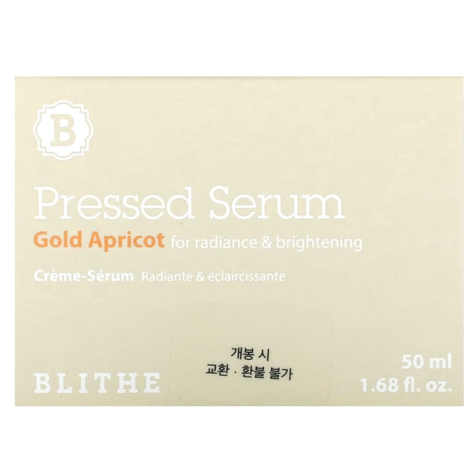BLITHE - Pressed Serum #Gold Apricot 50ml 2025 Version - 50ml