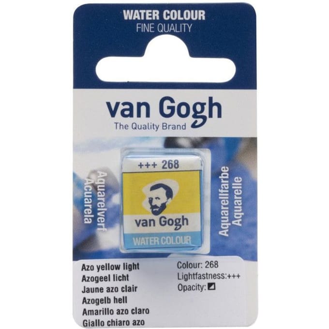 Aquarelverf - 268 Azogeel Licht - van Gogh - Napje