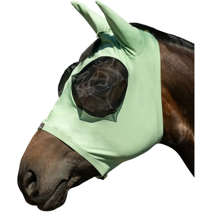Elastisch paardenvliegenmasker HKM