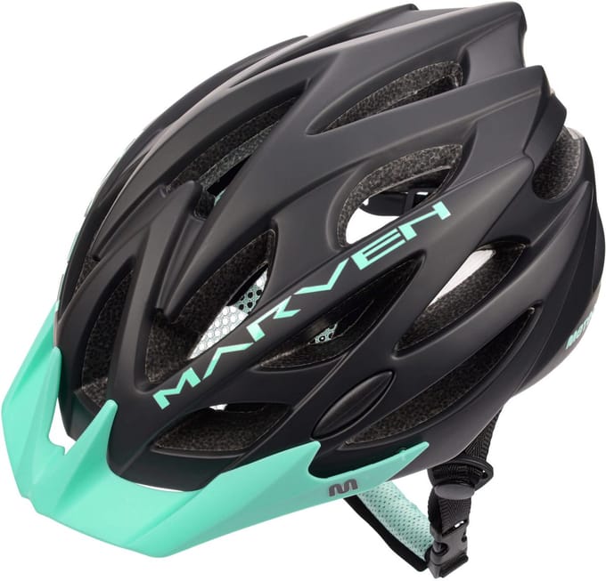 Meteor Marven - Fietshelm - Maat L 58-61 cm zwart/miert