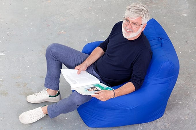 Beansofa zitzak - Donker blauw