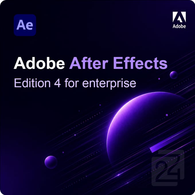 Adobe After Effects - Edition 4 for enterprise 1 - 9 Gebruiker(s)