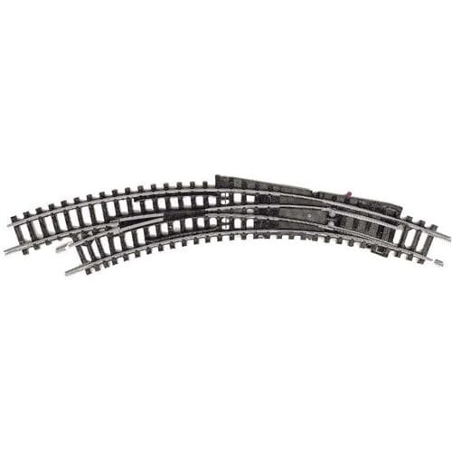 N Minitrix rails T14956 Gebogen wissel, Links 194.6 mm 42 ° 194.6 mm, 228.2 mm 1 stuk(s)