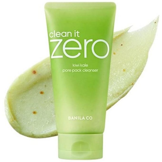 [BANILA CO] Clean it Zero Kiwi Kale Poriënmasker Reiniger 180g green