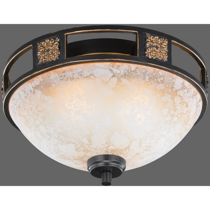 Trio Lighting Caecilia plafondlamp in antiek vorm, 33 cm