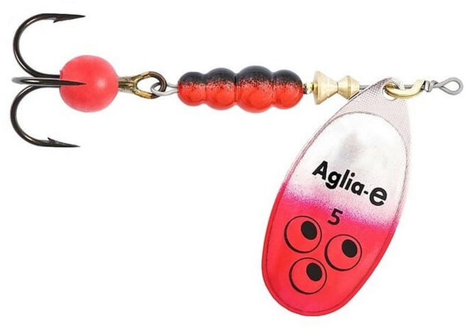 Mepps Aglia-e red - #5 - 13 gram - Fishing-bait.nl