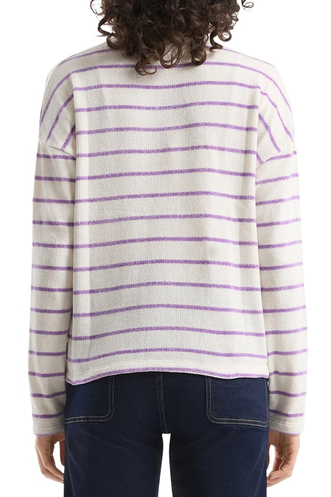 s.Oliver -qs Pullover Offwhite Talla: XL | Manga Larga Outlet | Mujer | Blanco