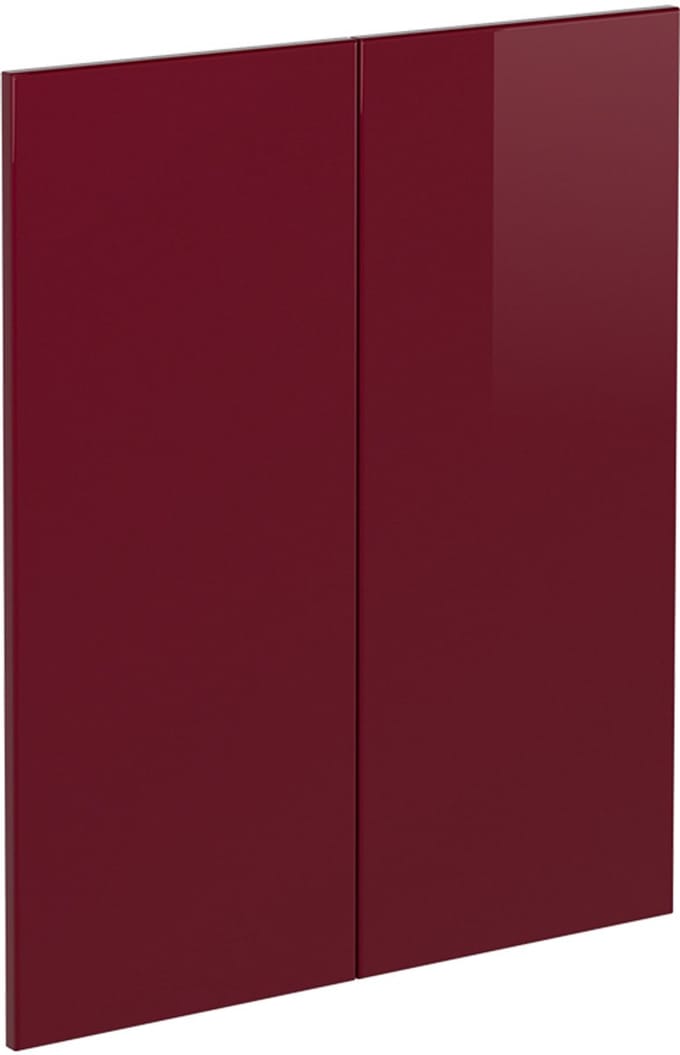 Vicco R-Line Keukenfront – 59.2 x 71.3 cm meubelfront voor de onderkast Rode hoogglans
