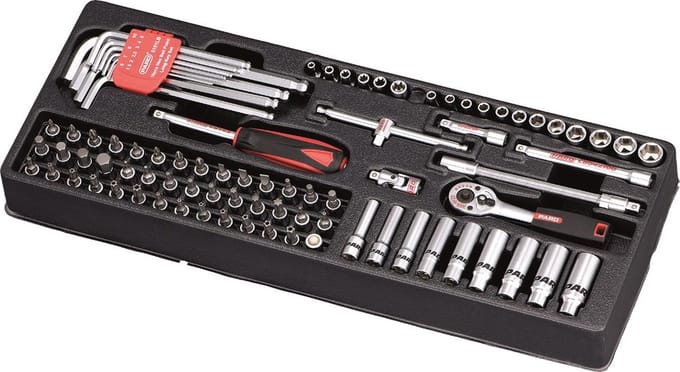 1/4'' Bit & Dopsleutelset, 86-delig