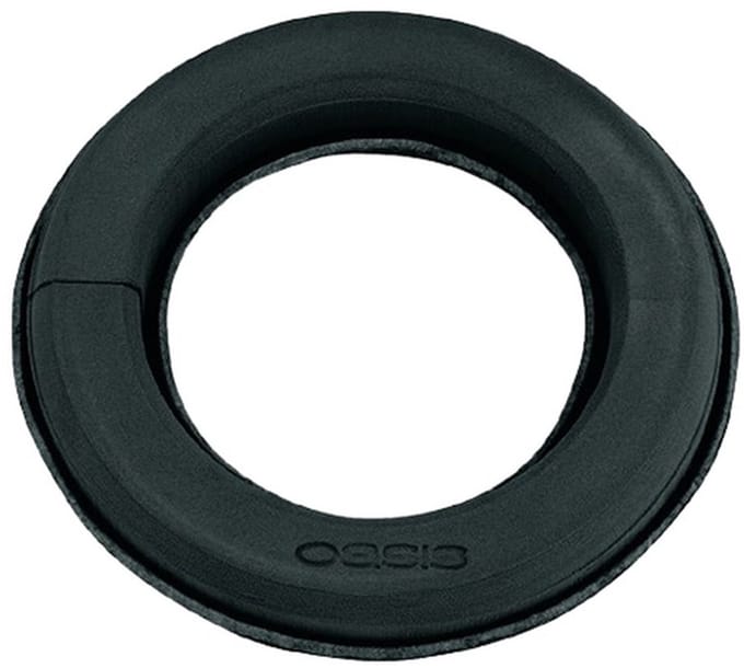 Steekschuimring met voet H5,5cm Ø32cm zwart 2 st