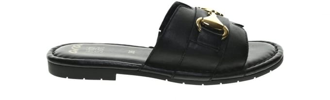 Zwarte Slipper Leder Ara Valldemossa maat 37