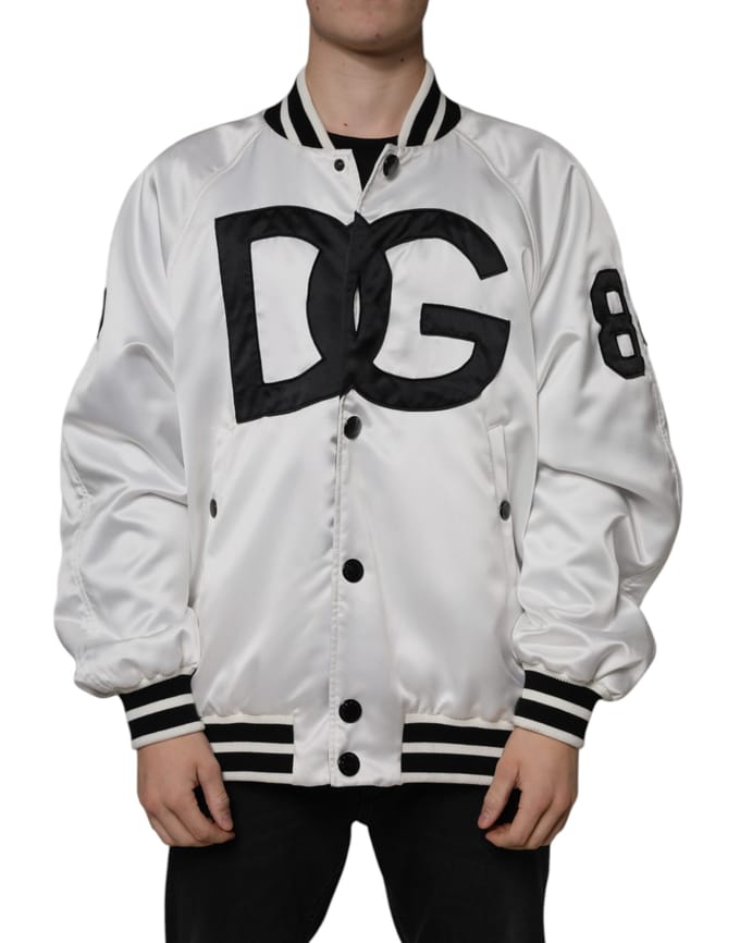 Bomber varsity DG logo Overisize Dolce & Gabbana