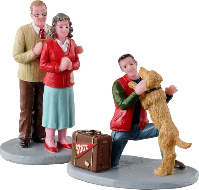 Lemax - Welcome Home - Set van 2