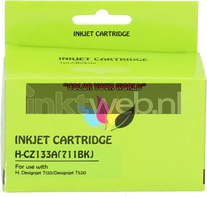 Huismerk HP 711 zwart (Huismerk (compatible))