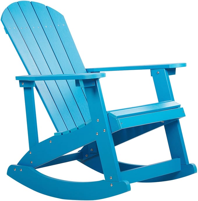 ADIRONDACK - Schommelstoel - Blauw - Kunsthout