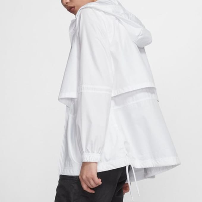 Nike Sport Running Windbreaker Jas Dames Bovenkleding Wit AJ2983-101 XL white