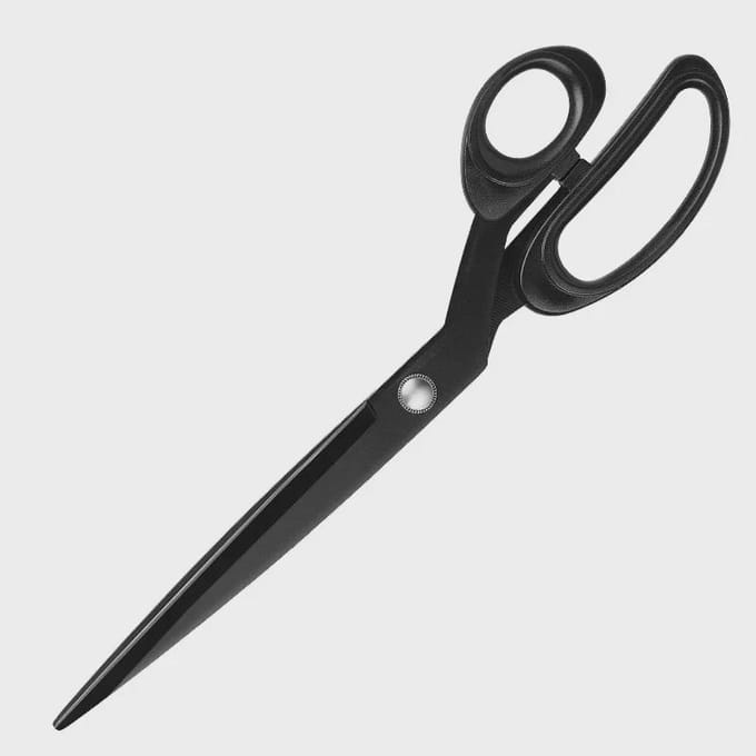 Professionele kleermakersschaar van 30 cm - scherpe stoffenschaar van roestvrij staal