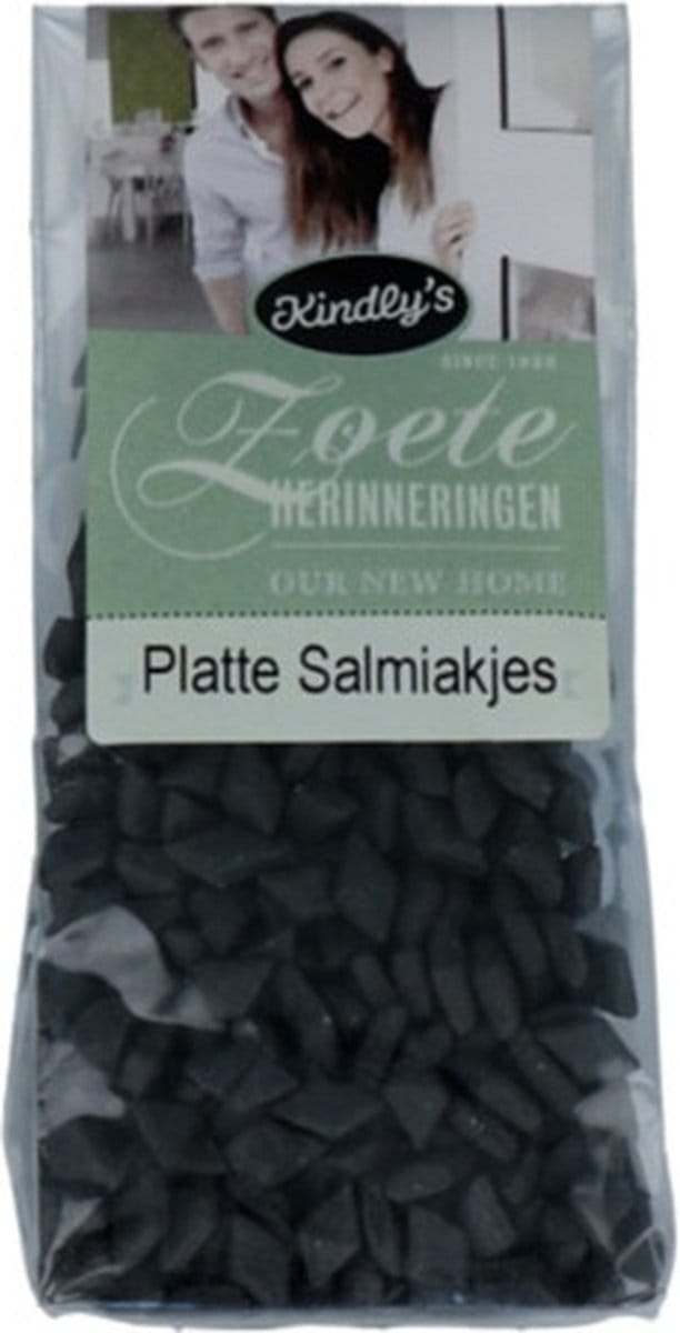 7x Kindly's Platte Salmiak 130 gr