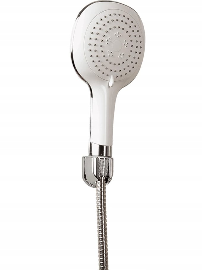 Kuchinox Lucas Serie - Douche Stangset - Wit/Chroom - 3 Waterstralen