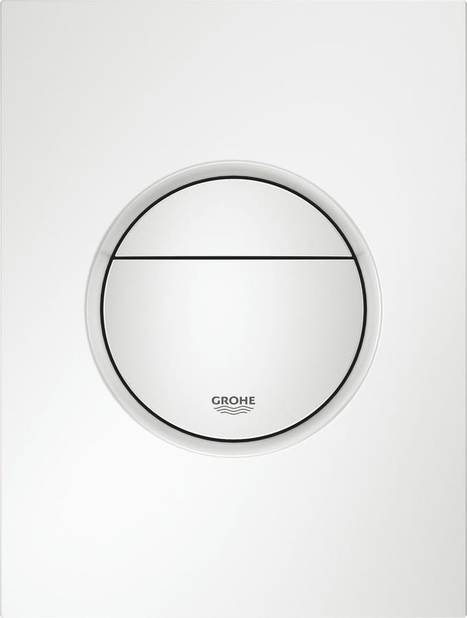 GROHE Nova Cosmopolitan S Bedieningspaneel Toilet - Dual flush - Wit