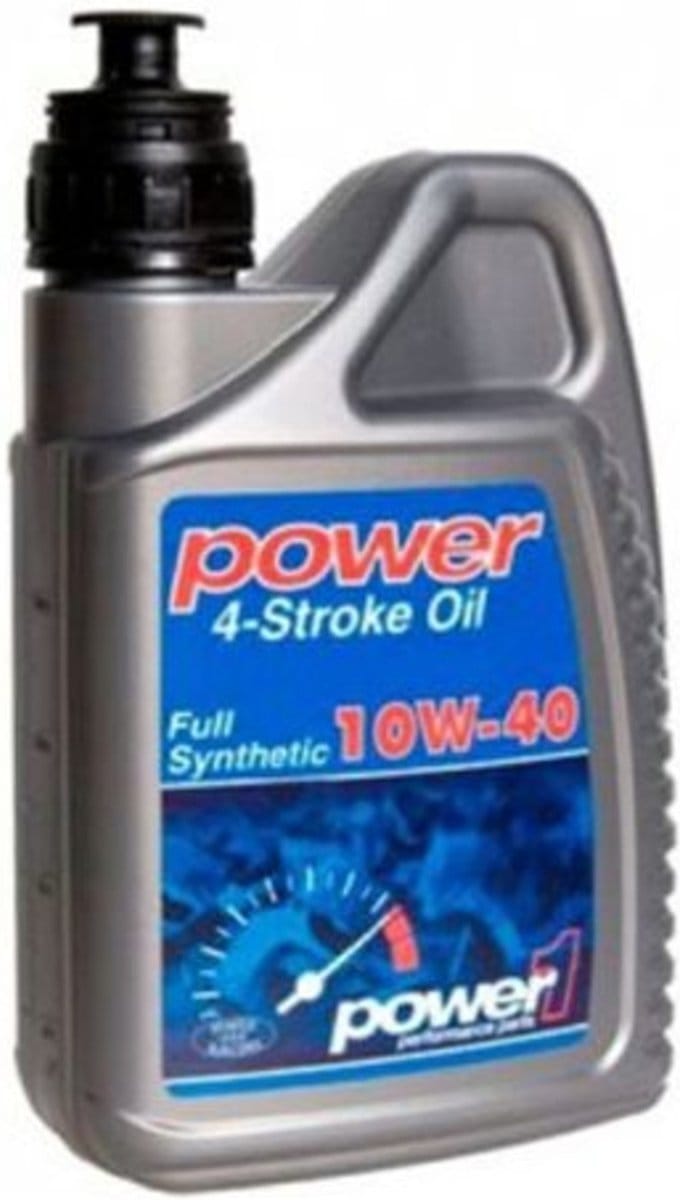 Motorolie 10W40 vol synth. 1L fles Power1 4-Takt