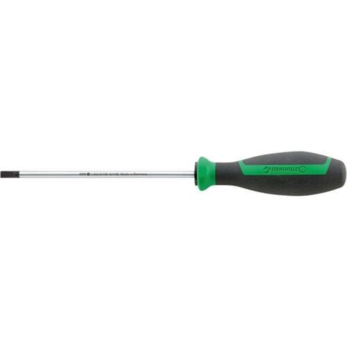 Stahlwille 4628 6 1,0X 5,5X200 ELEKTRIKERSCHRAUBENDREHER MIT DRALL GRIFF Platte schroevendraaier