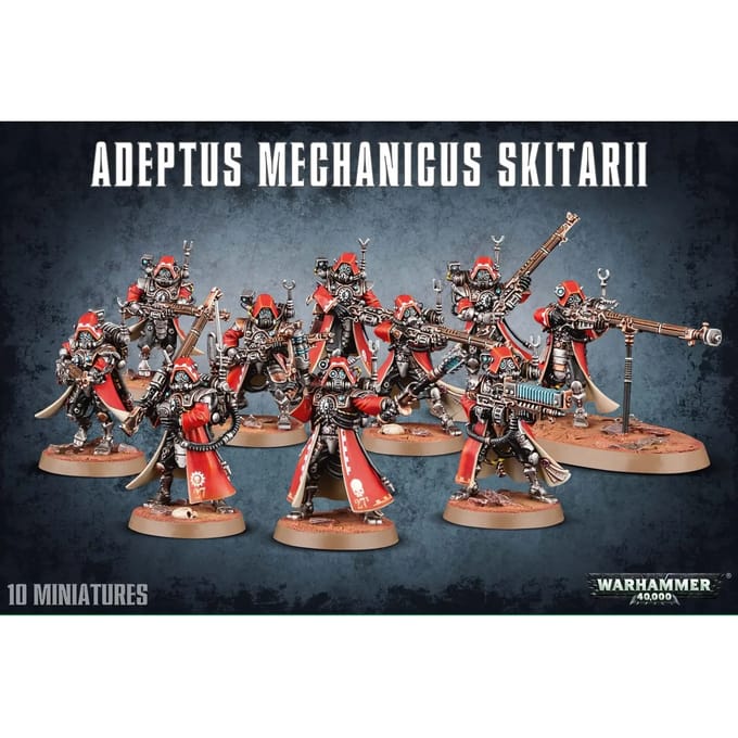 Beeldje Games Workshop Warhammer 40k - Adeptus Mechanicus Skitarii Rangers / Vanguard