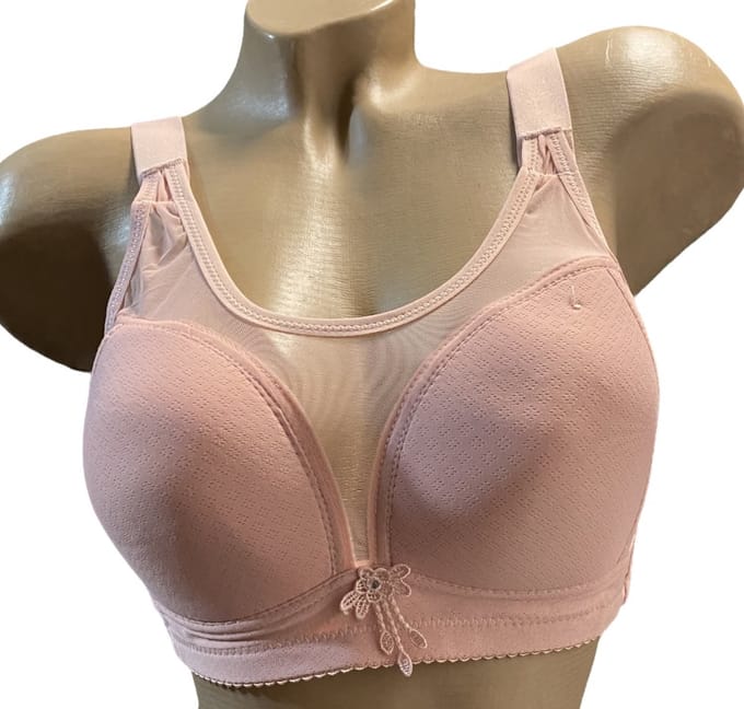 Dames BH effen gladde 85B zwart