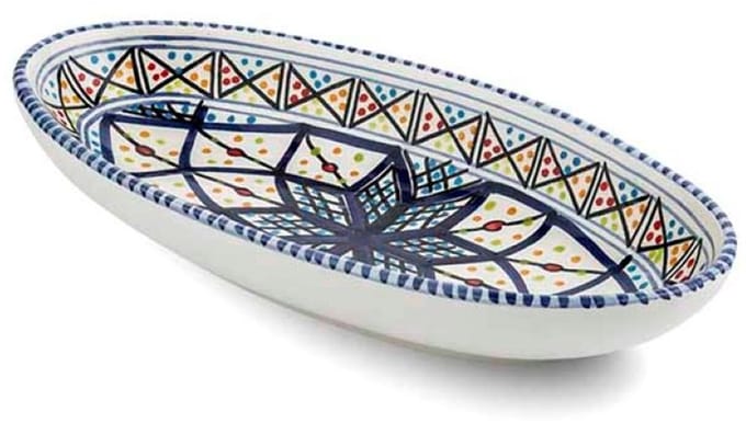 Dishes & Deco Shebka Schaal - 28x15x15cm